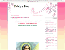 Tablet Screenshot of debbysblog.it